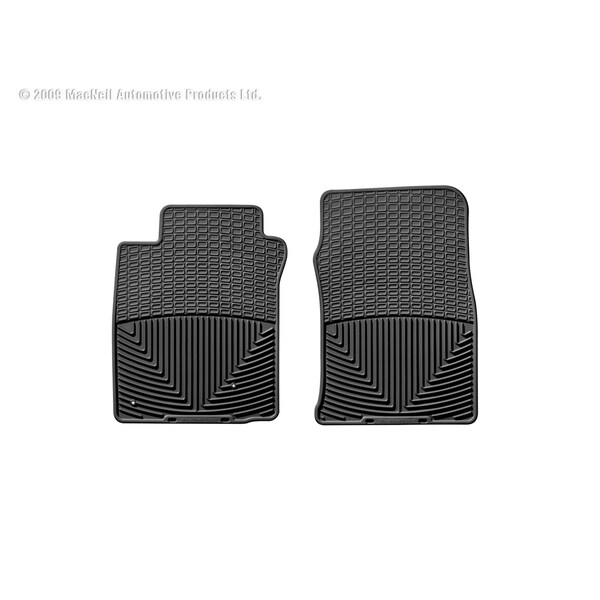 Weathertech Front Rubber Mats/Black, W39 W39