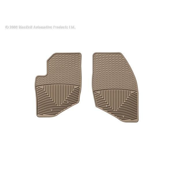 Weathertech Front Rubber Mats/Tan, W44TN W44TN