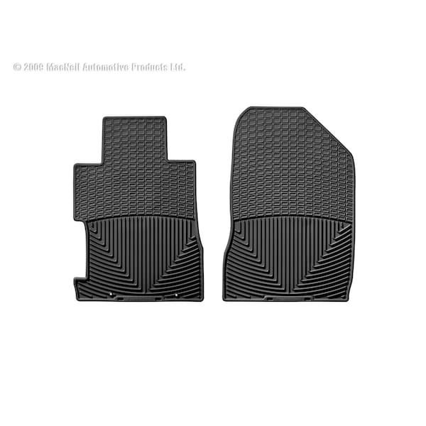 Weathertech Front Rubber Mats/Black, W65 W65