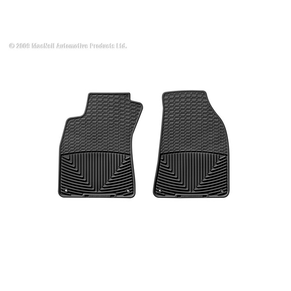 Weathertech Front Rubber Mats/Black, W67 W67