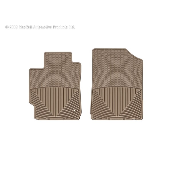 Weathertech Front Rubber Mats/Tan, W71TN W71TN