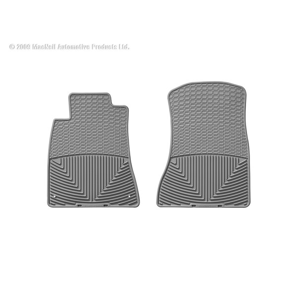 Weathertech Front Rubber Mats/Grey, W77GR W77GR
