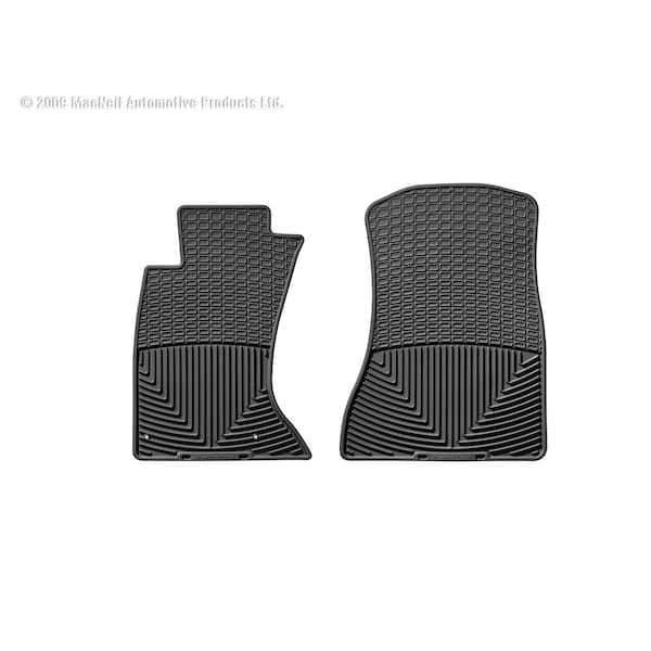 Weathertech Front Rubber Mats/Black, W78 W78