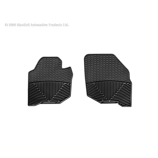 Weathertech Front Rubber Mats/Black, W84 W84