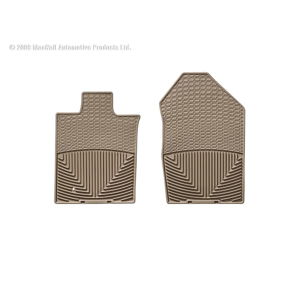Weathertech Front Rubber Mats/Tan, W97TN W97TN