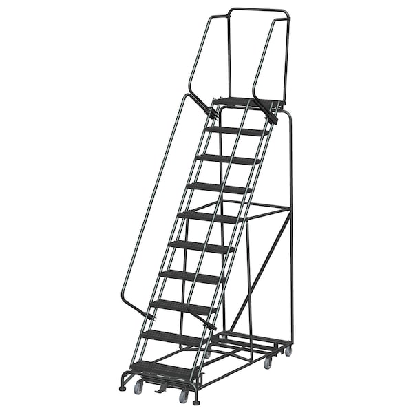 Ballymore Lockstep Rolling Ladder, Steel, 100 in.H WA-AD-103214G - main