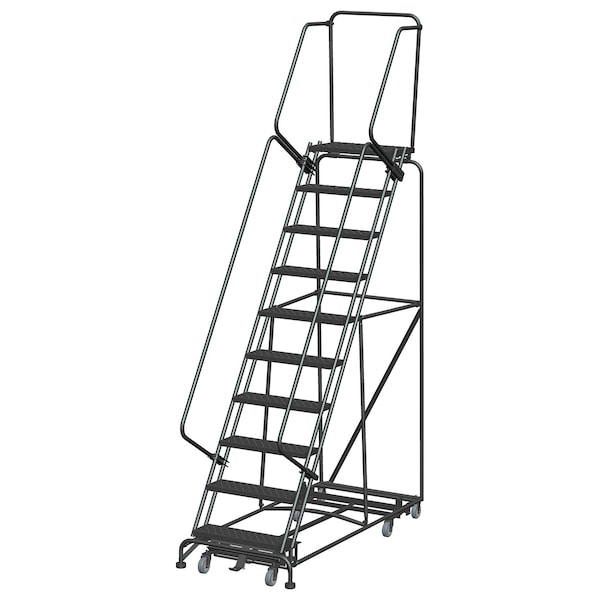 Ballymore Lockstep Rolling Ladder, Steel, 100 in.H WA-AD-103214P - main