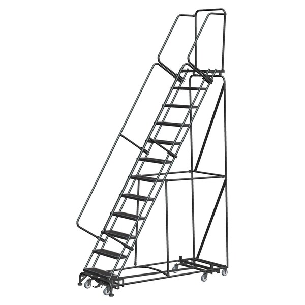 Ballymore Lockstep Rolling Ladder, Steel, 120 in.H WA-AD-123214R - main