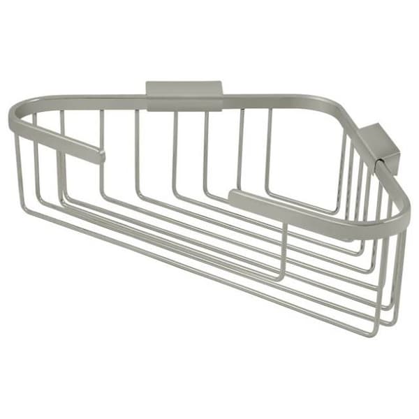 Deltana Wire Basket, 13" Corner Basket Satin Nickel WBC1310U15 - main
