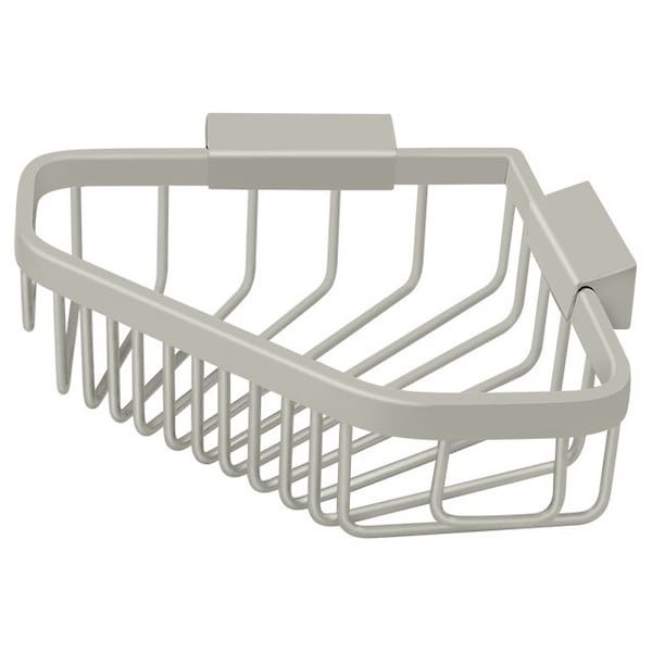 Deltana Wire Basket 6" Corner Pentagon Satin Nickel WBC6353U15