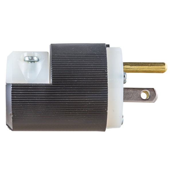 Hubbell Wiring Device-Kellems Straight Blade Plug, 5-15P, 15 A