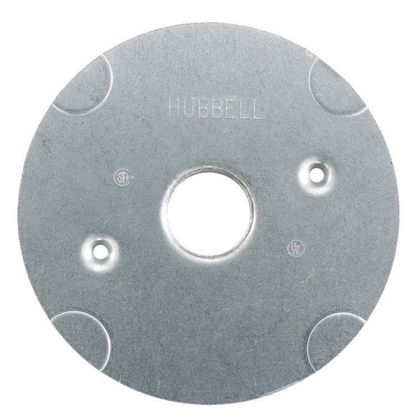 Hubbell Wiring Device-Kellems Steel Furniture Feed Plate PFBP1 - main
