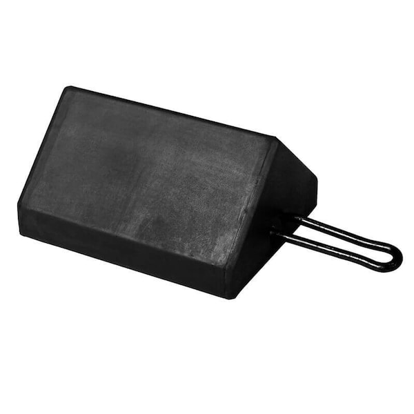 Ideal Warehouse Innovations Pyramid Rubber Chock W/ U-Hook, WC-5810 60-7206 - main