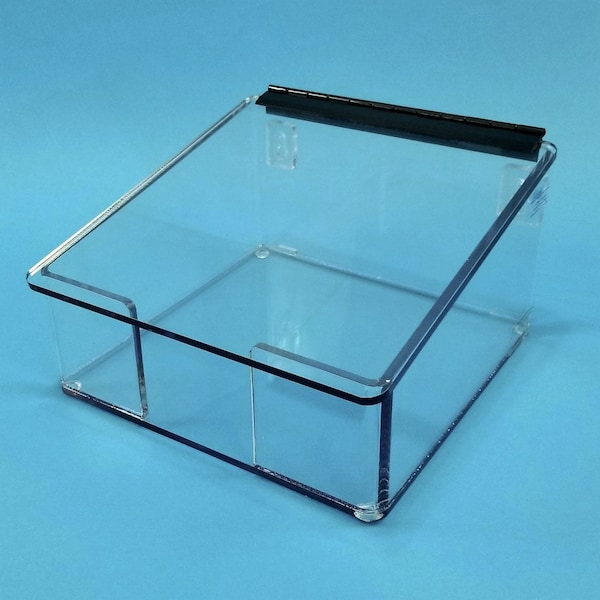 S-Curve Technologies Wiper Dispenser for 9 x 9 wipes with lid WDL-39 PETG - main