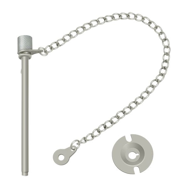 Deltana Window Door Pin 3" Satin Nickel WDP30U15 - main