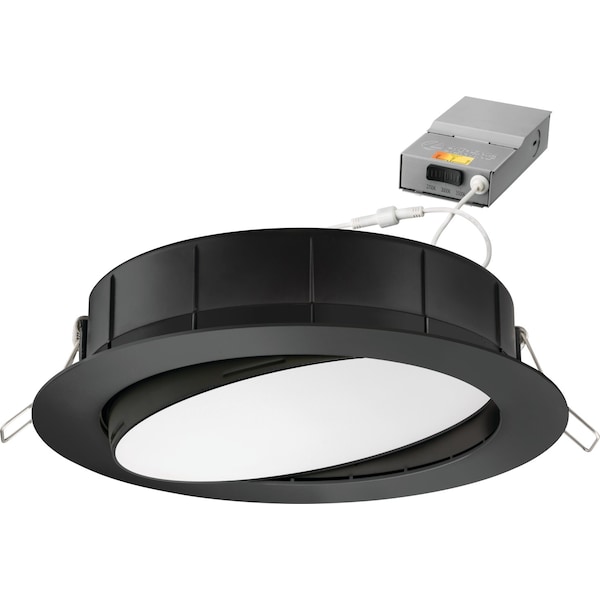 Juno Lighting Round LED Recessed Downlight 6in., 27K/3 WF6 SWW5 90CRI MB M6 - main