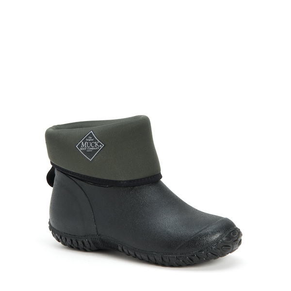 Muck Boot Co Women's Muckster II Mid Rubber Boot, Plain Toe, 10 in Height, Black, 10 WM2-000-BLK-100 - main