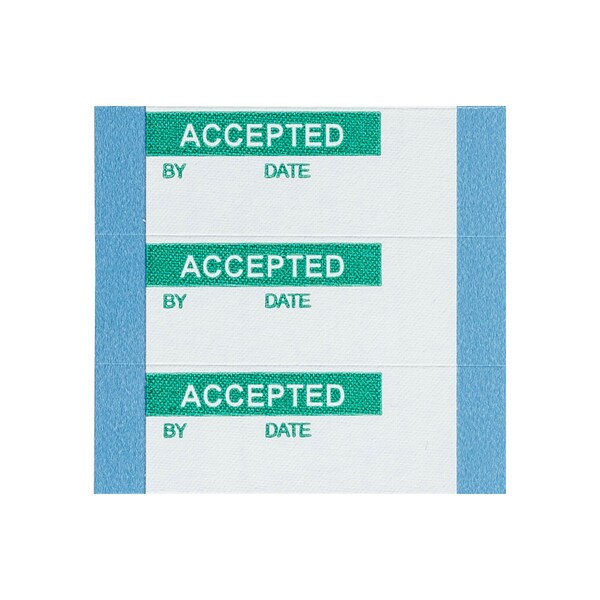 Brady Quality Control Labels 0.625" H x, PK 25, WOX-2-PK WOX-2-PK - main