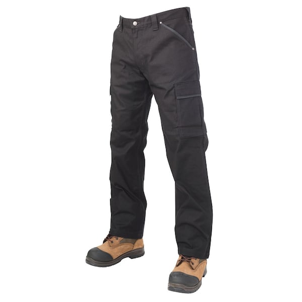 【efu】CARGO SLACKS PANTS F. Cargo 4 Black – 14th Addiction