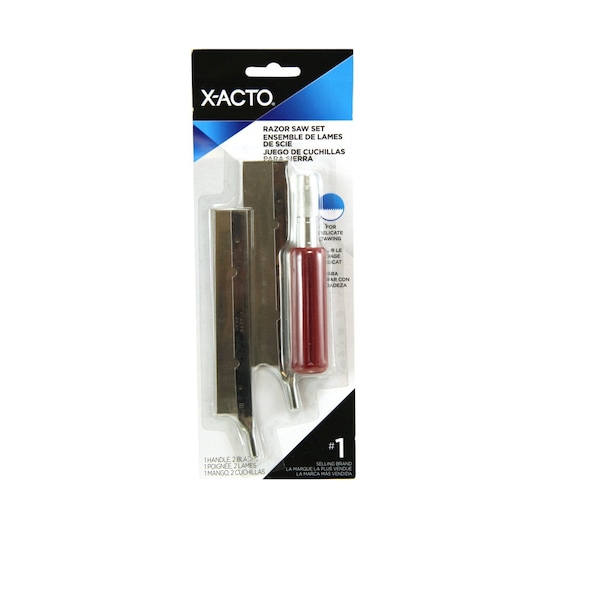 X-Acto Precision Knife, Razor Saw Set CD 6/432 X75300 | Zoro