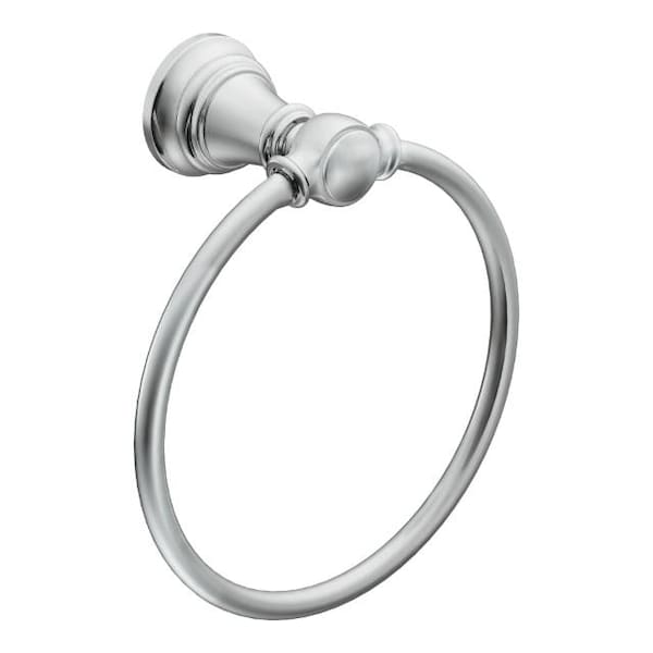 Moen Weymouth Towel Ring Bright Chrome YB8486CH