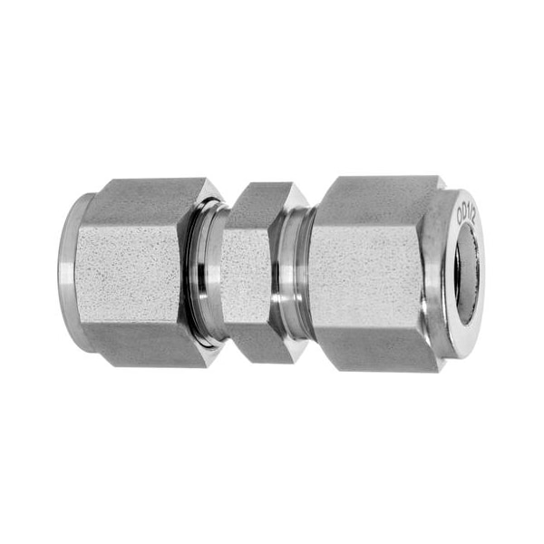 Usa Industrials Instrumentation Fitting, 316SS, Union, 1/4" Tube, Basic Pipe Fitting Material: Metal ZUSA-TF-YL-48 - main