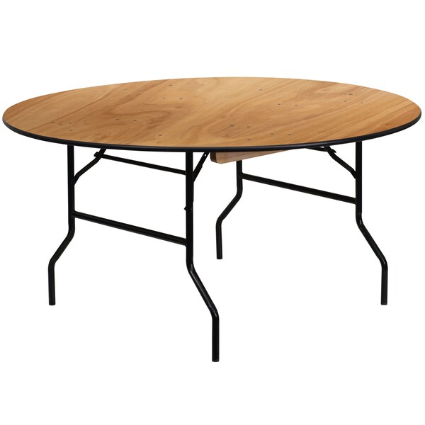 Flash Furniture YTWRFT60TBLGG 366.73 Round Folding Table , 60" X 30