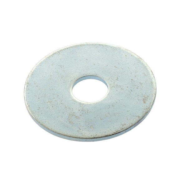 Zoro Select Fender Washer, For Screw Size 3/8 in , Steel Zinc-Plated Finish, 100 PK Z0637 - main