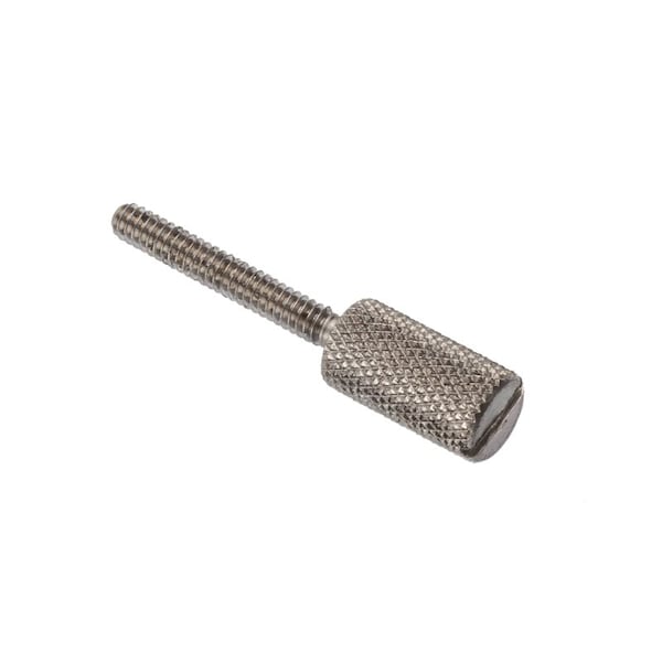 Ampg Thumb Screw, #4-40 Thread Size, Slotted, Plain Stainless Steel, 3/4 in Lg Z0740SL - main