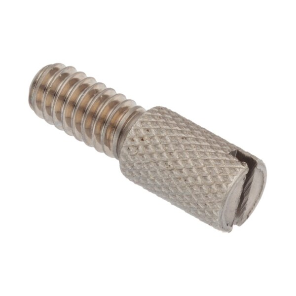 Ampg Thumb Screw, #10-32 Thread Size, Slotted, Plain Stainless Steel, 1 in Lg Z0776SL - main
