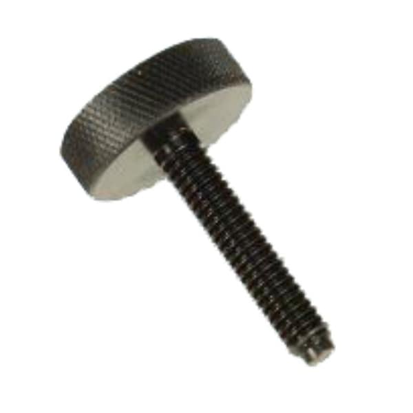 Ampg Thumb Screw, #10-32 Thread Size, Round, Black Oxide Steel, 2 in Lg Z2145 - main
