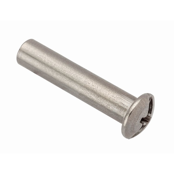 Ampg Combo Barrel, #6-32, 7/8 in Brl Lg, 3/16 in Brl Dia, 18-8 Stainless Steel Unfinished Z4109SS - main