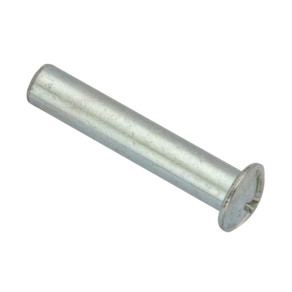 Ampg Combo Barrel, #6-32, 1 in Brl Lg, 3/16 in Brl Dia, Steel Zinc Plated Z4110 - main