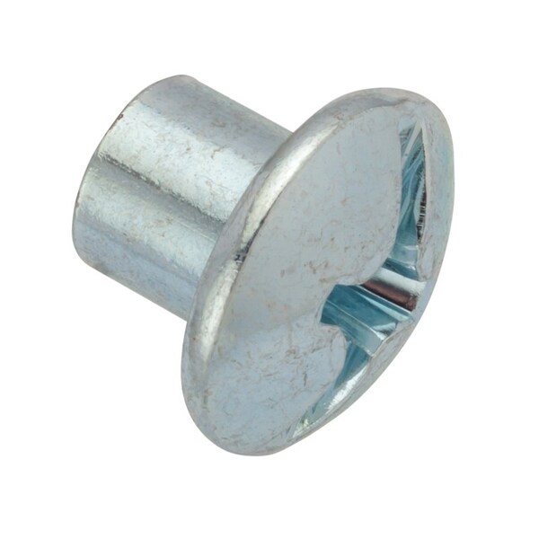 Ampg Combo Barrel, 5/16"-18, 3/8 in Brl Lg, 3/8 in Brl Dia, Steel Zinc Plated Z4145 - main