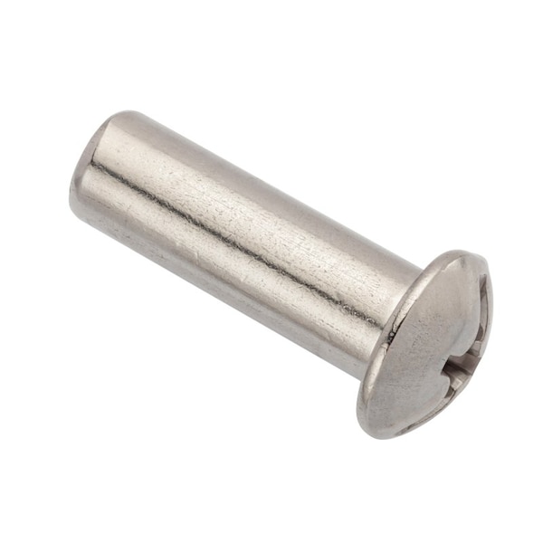 Ampg Combo Barrel, 3/8"-16, 1-1/2 in Brl Lg, 1/2 in Brl Dia, 18-8 Stainless Steel Unfinished Z4172SS - main