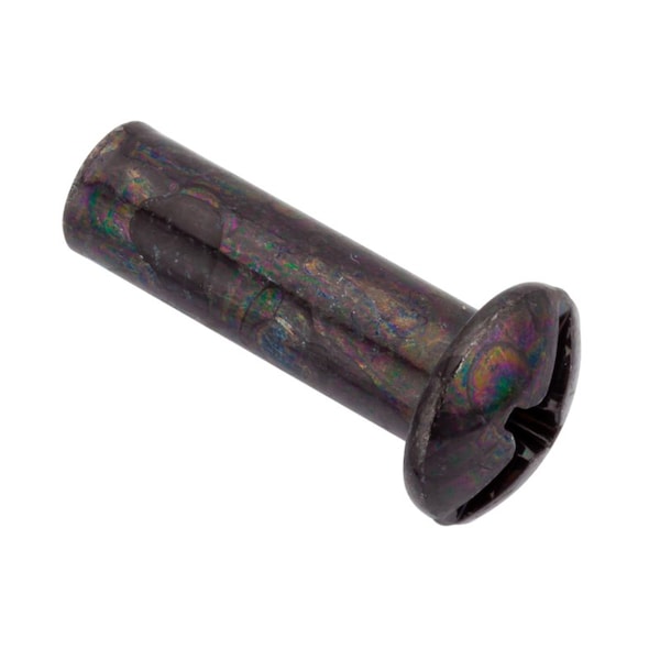 Ampg Combo Barrel, 1/4"-20, 1 in Brl Lg, 5/16 in Brl Dia, Steel Black Zinc Plated Z4446-BLACK - main