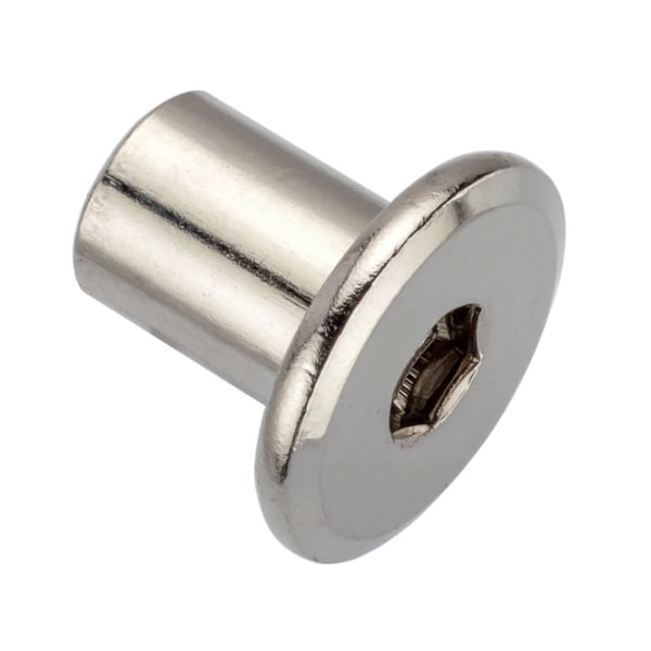 Ampg Rivet Nut, 1/4"-20 Thread Size, 12mm L, Steel Z4452-NI - main