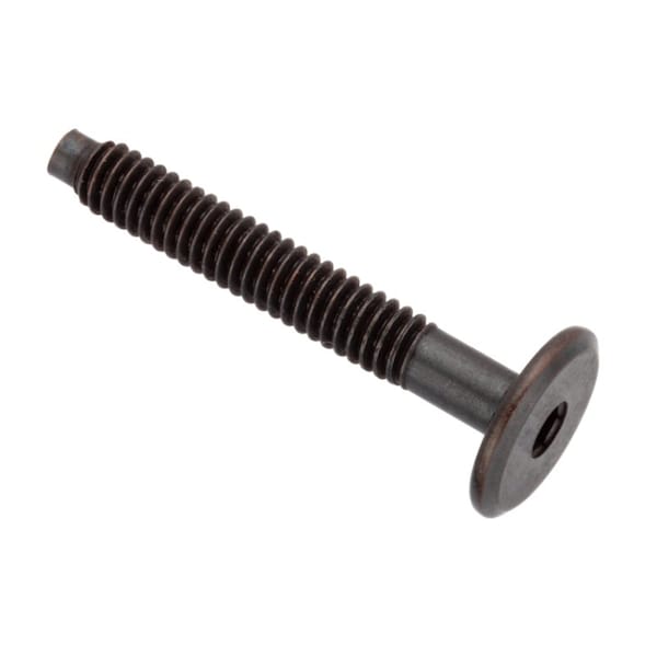 Ampg 1/4"-20 x 45 mm Hex Low Profile Machine Screw, Bronze Plated Steel Z4484-BZ - main