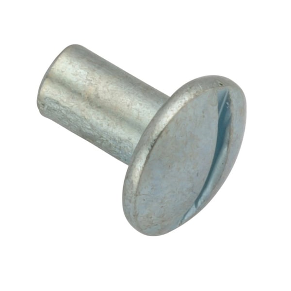 Ampg Barrel Nut, #8-32, 3/8 in Brl Lg, 13/64 in Brl Dia, Steel Zinc Plated Z4560-ZN - main