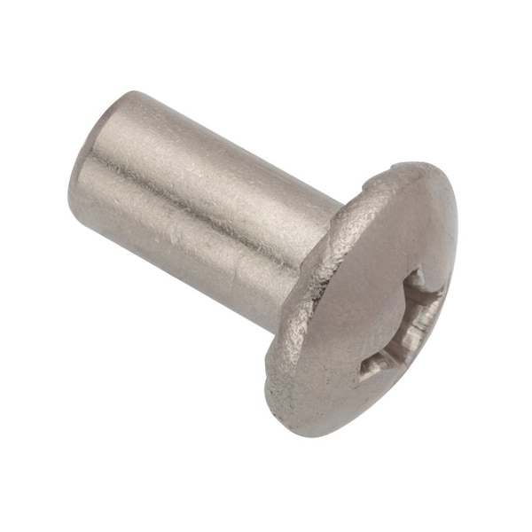 Ampg Barrel Nut, 5/16"-18, 3/4 in Brl Lg, 3/8 in Brl Dia, 18-8 Stainless Steel Unfinished Z4744 - main
