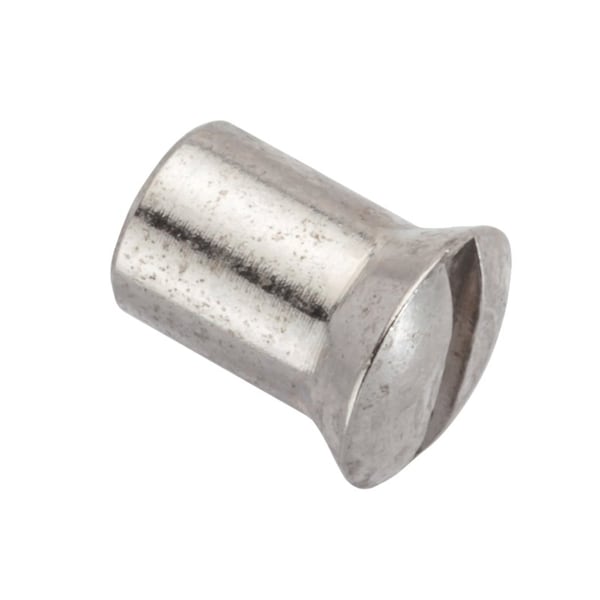 Ampg Barrel Nut, #6-32, 19/64 in Brl Lg, 3/16 in Brl Dia, Brass Nickel Plated Z4800 - main