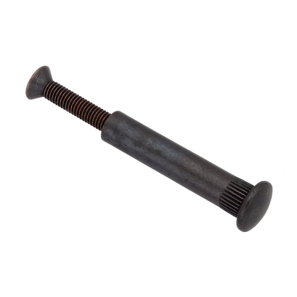 Zoro Select Arch Barrel, #10-32, 1 9/16 in Brl Lg, 5/16 in Brl Dia, Brass Bronze Z5110 - main