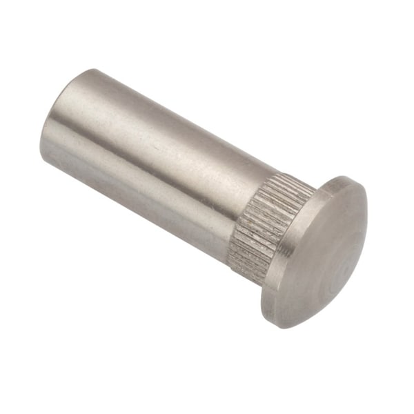 Ampg Arch Barrel, 1/4"-20, 1 in Brl Lg, 3/8 in Brl Dia, 316 Stainless Steel Unfinished Z5223 - main