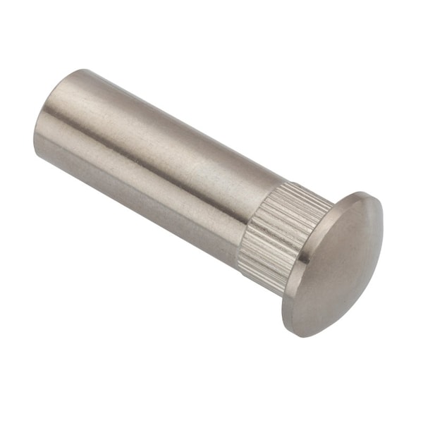 Ampg Arch Barrel, 5/16"-18, 1-1/8 in Brl Lg, 1/2 in Brl Dia, 18-8 Stainless Steel Unfinished Z5230 - main
