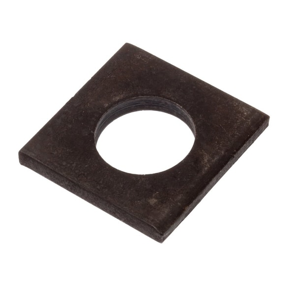 Zoro Select Square Washer, Fits Bolt Size M22 , Steel Black Oxide Finish Z8922 - main