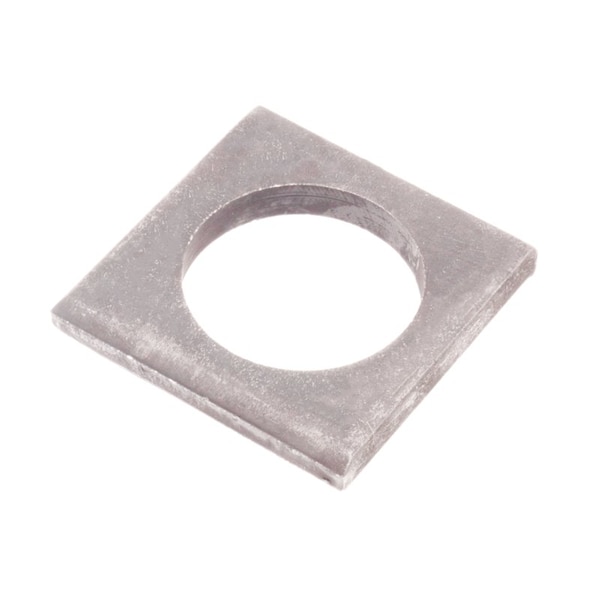 Zoro Select Square Washer, For Screw Size M30 , 18-8 Stainless Steel Plain Finish Z8930SS - main