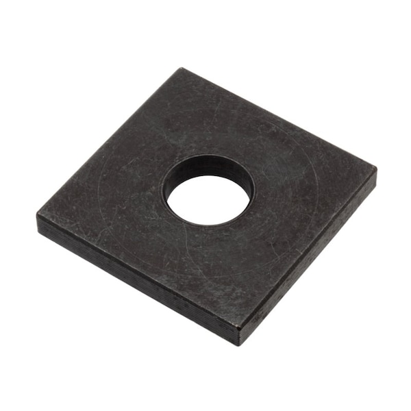 Zoro Select Square Washer, Fits Bolt Size 5/8 in , Steel Black Oxide Finish Z8956H - main