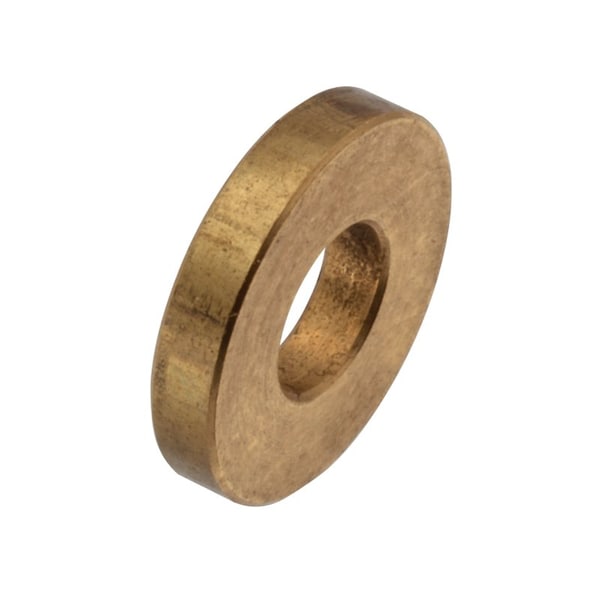 Zoro Select Flat Washer, For Screw Size #8 , Brass Plain Finish Z9087BR - main