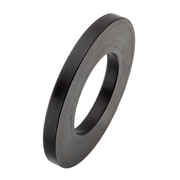 Zoro Select Flat Washer, For Screw Size 1-3/8" , Case Hardened Steel Black Oxide Finish Z9250LC - main