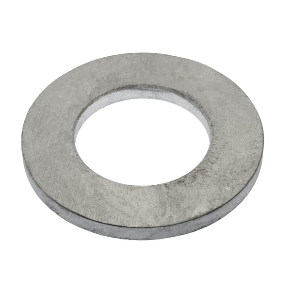 Zoro Select Flat Washer, For Screw Size 2" , Steel Hot Dipped Galvanized Finish Z9267LCG - main